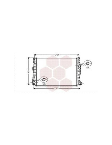 COMPATIBLE CON RADIADOR ALFA 159 1.9 2.2 2.4