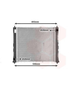 COMPATIBLE CON RADIADOR ROVER 200 400 214 Gsi,Si 414 Gsi