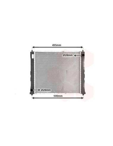 COMPATIBLE CON RADIADOR ROVER 200 400 214...
