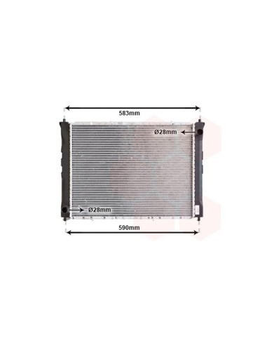 COMPATIBLE CON RADIADOR HONDA ROVER 200 400...