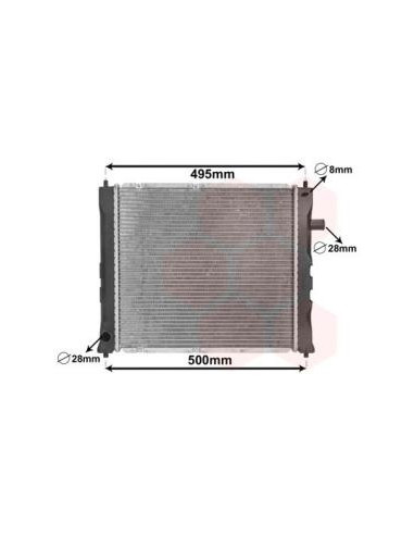 COMPATIBLE CON RADIADOR HONDA ROVER 400...