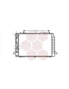 COMPATIBLE CON RADIADOR VOLKSWAGEN 80 IV 1.9 TD