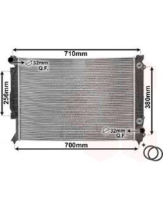 COMPATIBLE CON RADIADOR AUDI A6 4B, C5