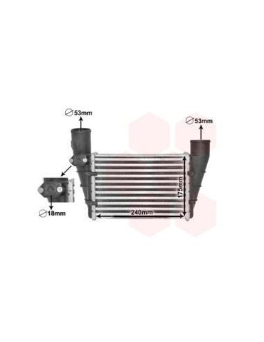 COMPATIBLE CON INTERCOOLER VOLKSWAGEN AUDI