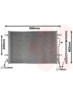 COMPATIBLE CON COND AUDI A4 VOLKSWAGEN 00