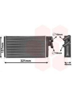 COMPATIBLE CON RAD. CALEFACCION VOLKSWAGEN 100 II,III,IV...