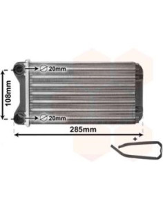 COMPATIBLE CON RADIADOR CALEFACCION AUDI A4 1.9TDI 2.5TDI...