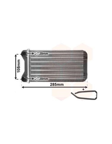 COMPATIBLE CON RADIADOR CALEFACCION AUDI A4...
