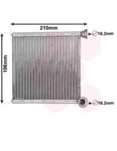 COMPATIBLE CON RADIADOR CALEFACCION VOLKSWAGEN GOLF VII...