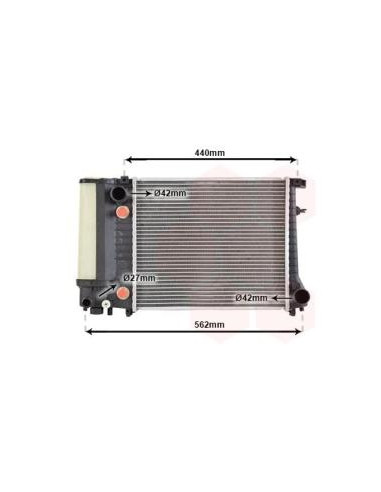 COMPATIBLE CON RADIADOR BMW 3 E30 316 i 318 i !