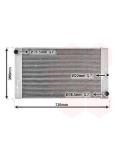 COMPATIBLE CON RADIADOR BMW 5 E60