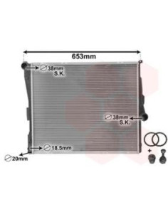 COMPATIBLE CON RADIADOR AGUA BMW X3 E83 2007