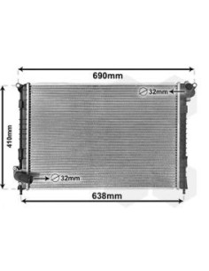 COMPATIBLE CON RADIADOR MINI COOPER 1.6 16V 2003