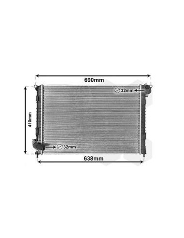 COMPATIBLE CON RADIADOR MINI COOPER 1.6 16V 2003