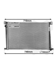 COMPATIBLE CON RADIADOR MINI ONE COOPER 2007