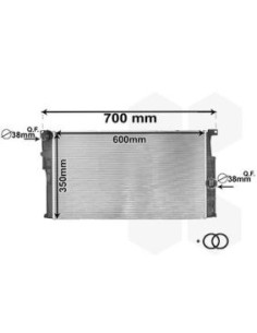 COMPATIBLE CON RADIADOR BMW SERIE 1 12