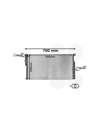 COMPATIBLE CON RADIADOR BMW SERIE 1 12