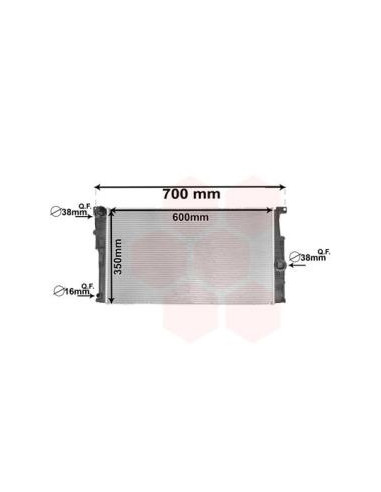 COMPATIBLE CON RADIADOR BMW SERIE 1 F20 F21 2012