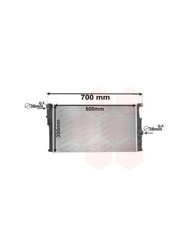 COMPATIBLE CON RADIADOR BMW SERIE 1 F20 F21...