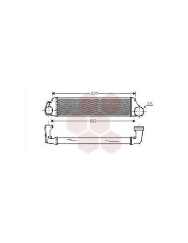 COMPATIBLE CON INTERCOOLER BMW E46 1998