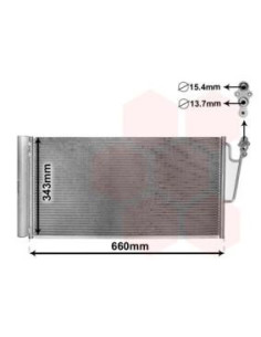 COMPATIBLE CON CONDENSADOR MINI COOPER 1.6 07