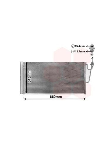 COMPATIBLE CON CONDENSADOR MINI COOPER 1.6 07