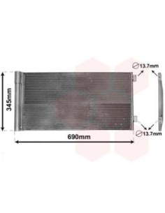 COMPATIBLE CON CONDENSADOR MINI COOPER 2010