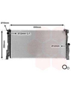 COMPATIBLE CON RADIADOR BMW S 2 F45 F46 1.5 2014.09