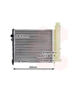 COMPATIBLE CON RADIADOR AGUA CITROEN BX XB