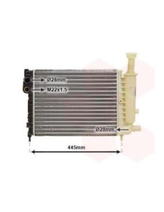 COMPATIBLE CON RADIADOR PSA AX 1.4 Gti