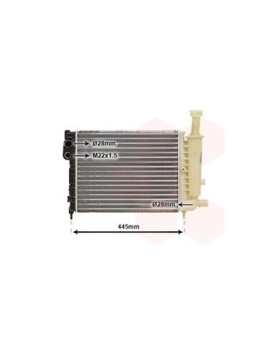 COMPATIBLE CON RADIADOR PSA AX 1.4 Gti