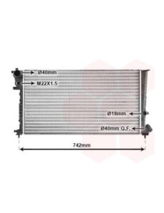 COMPATIBLE CON RADIADOR PSA 306 BERLINGO PARTNER XSARA