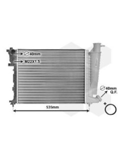 COMPATIBLE CON RADIADOR PSA 306 XSARA 1.4 1.6
