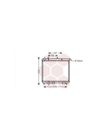 COMPATIBLE CON RADIADOR PSA C3 1.4 16V HDi