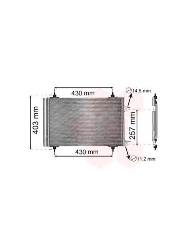 COMPATIBLE CON COND CITROEN C4 PEUGEOT 307 04