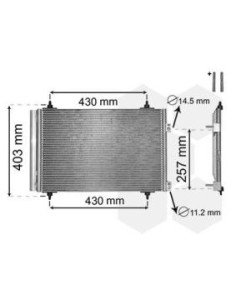 COMPATIBLE CON COND CITROEN C4 PEUGEOT 307 DIESEL T MOD