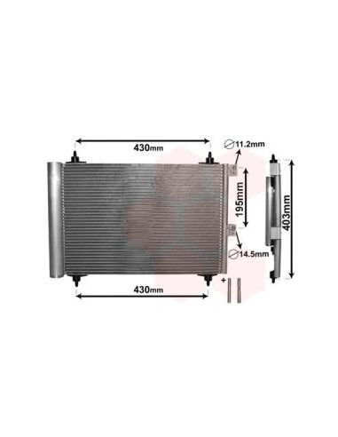 COMPATIBLE CON COND CITROEN XSARA PICASSO N68