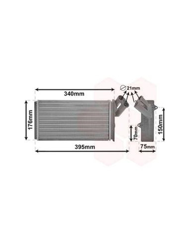 COMPATIBLE CON RAD. CALEFACCION FIAT...