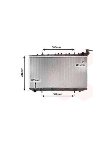 COMPATIBLE CON RADIADOR NISSAN PRIMERA I 1.6