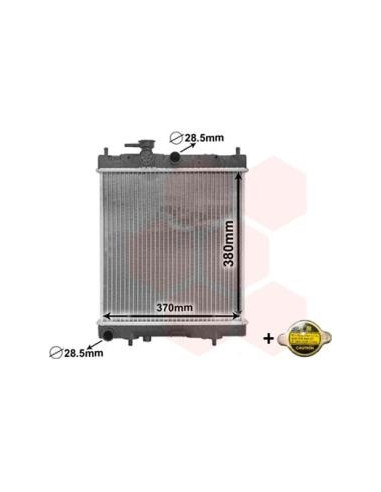 COMPATIBLE CON RADIADOR NISSAN MICRA 1.1 1.5D 92