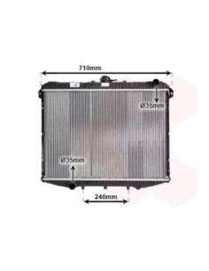 COMPATIBLE CON RADIADOR NISSAN TERRANO II 2.7 TD