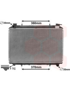 COMPATIBLE CON RADIADOR NISSAN SERENA 2.0 SUB 8MK376706441