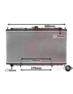 COMPATIBLE CON RADIADOR NISSAN PRIMERA I,II 1.6 2.0 16V