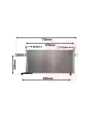 COMPATIBLE CON CONDENSADOR NISSAN MICRA K11