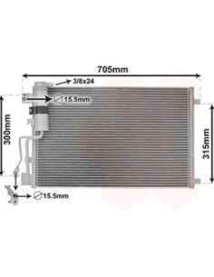 COMPATIBLE CON CONDENSADOR NISSAN QASHQAI 07