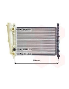 COMPATIBLE CON RADIADOR FIAT GROUP DUNA FIORINO UNO
