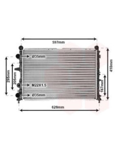 COMPATIBLE CON RADIADOR FIAT GROUP TEMPRA 1.9 TD