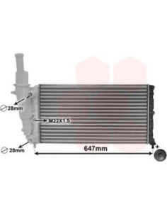 COMPATIBLE CON RADIADOR FIAT GROUIMPRIMADOUNTO I 75 1.2