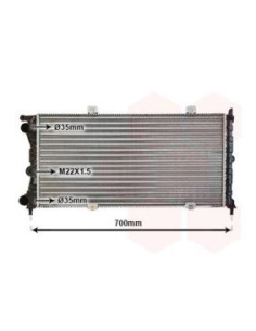COMPATIBLE CON RADIADOR GRUPO FIAT PUNTO 1.7D