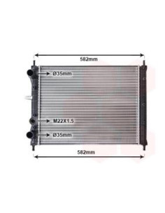 COMPATIBLE CON RADIADOR FIAT GROULUNA PARABRISASRAVA...